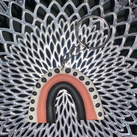 Handmade Rainbow Keychain - Picture 1 of 1